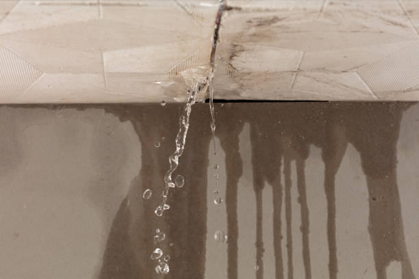 Professional Flood Damage Cleanup technician working in Onyx, CA